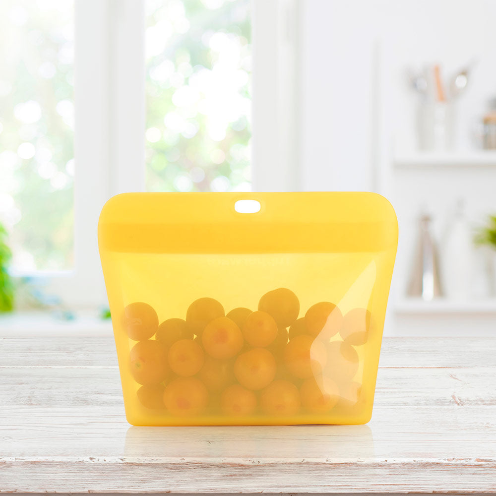 SILICONE BAG SMALL YELLOW - 540ML