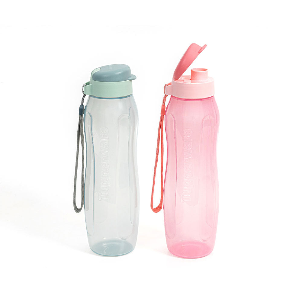 ECO BOTTLE 1L (2) - PINK GREY