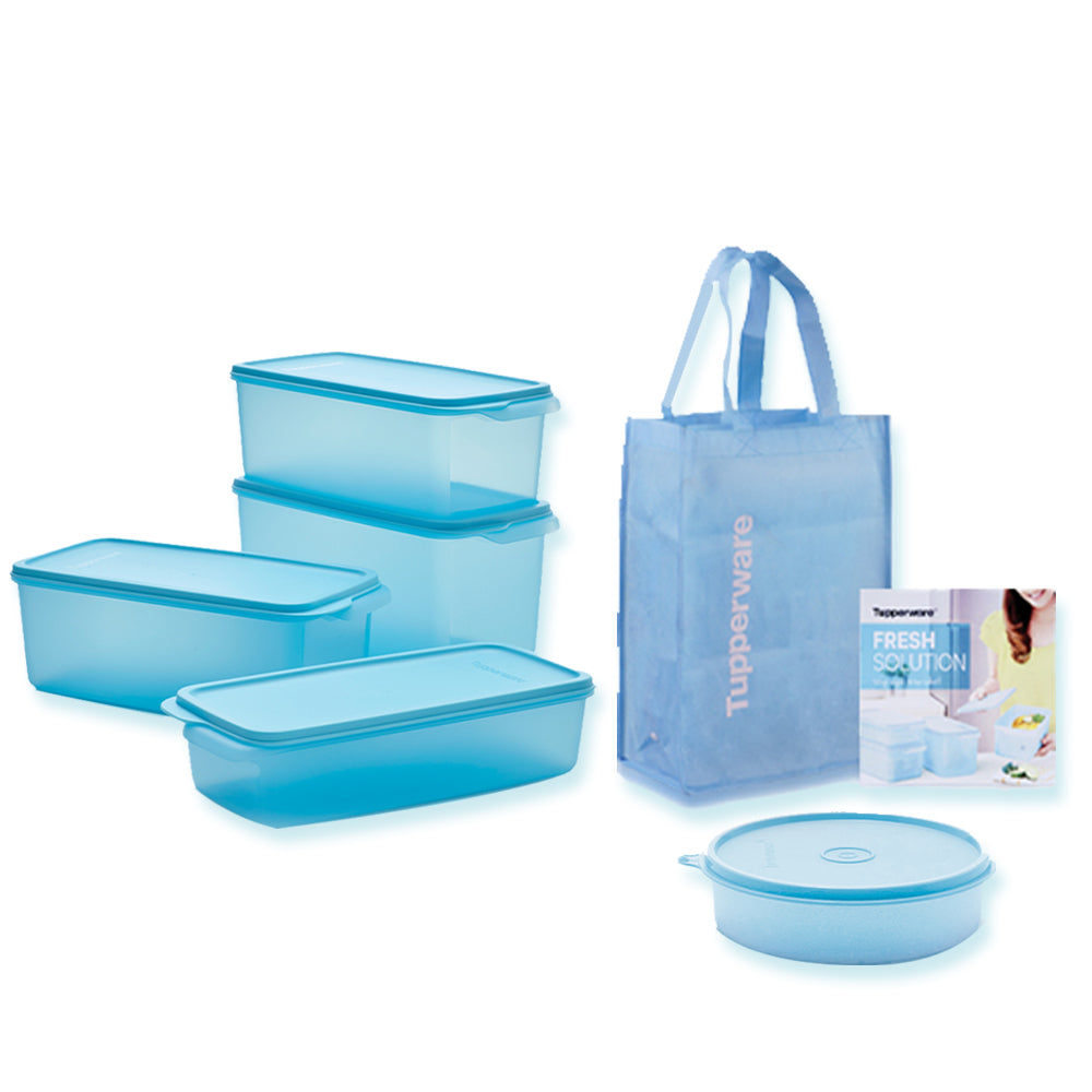 FRESHIA COLLECTION WITH BAG BLUE