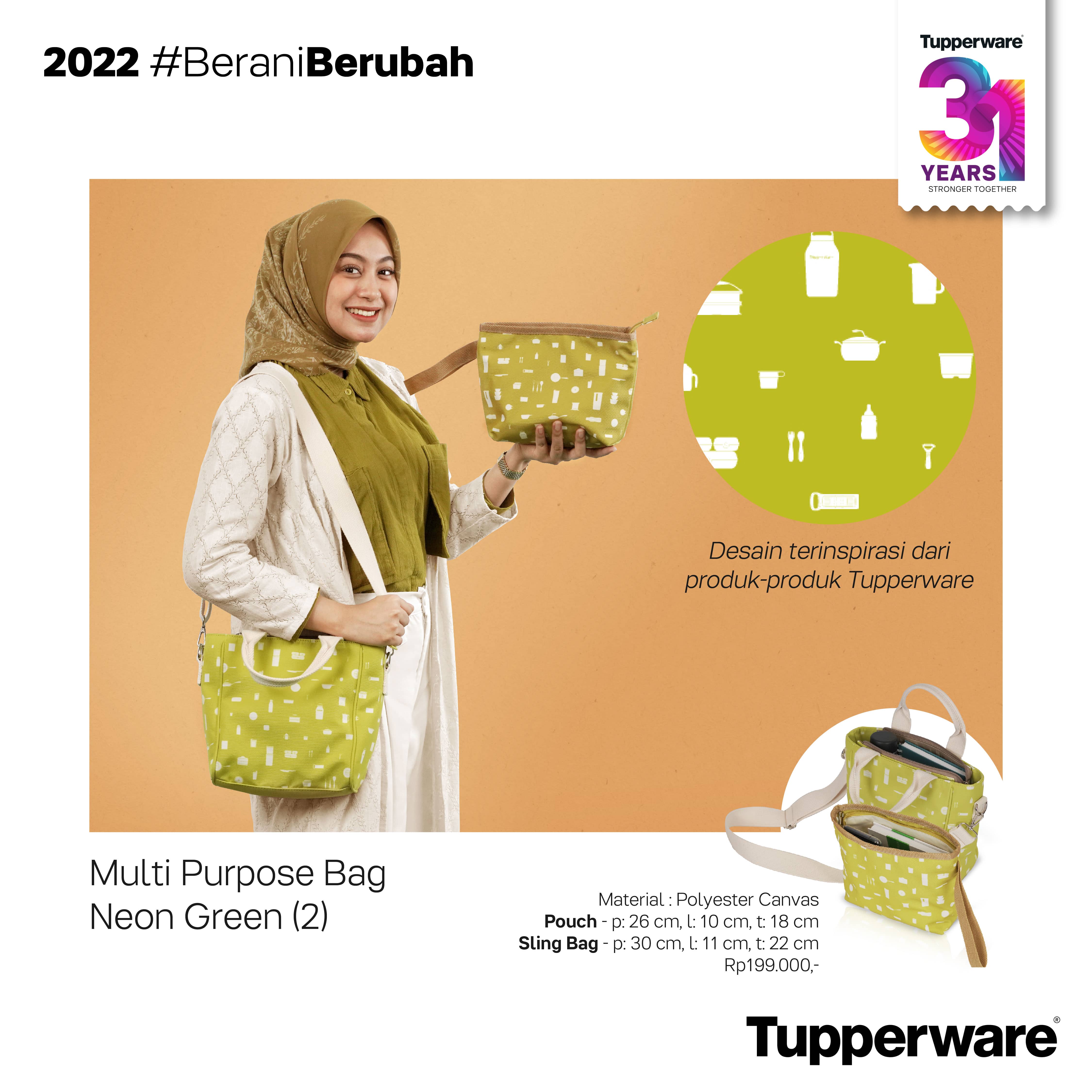 MULTI PURPOSE BAG - NEON GREEN