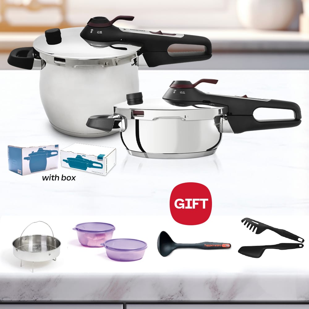 DUO PRESSURE COOKER WITH GIFT  – ALT 1